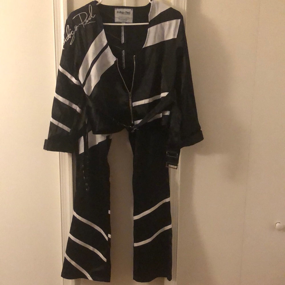 Indigo Red Bootleg 2piece set